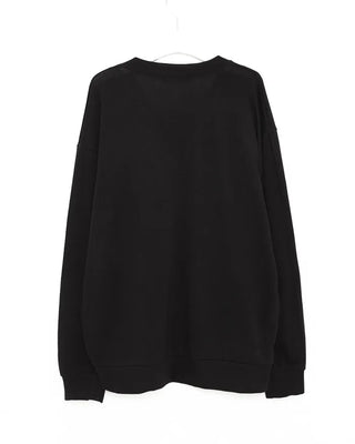 V-neck knit cardigan