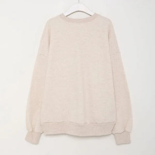 Basic brushed sweatshirt
