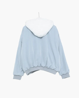 Reversible fur jacket