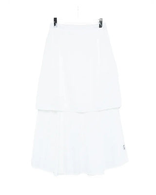 Wrap detail long skirt