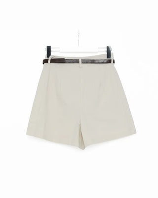 Simple cotton shorts