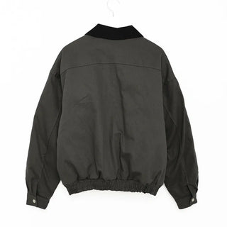 Corduroy Collar Work Jacket