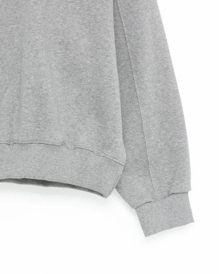 Saddle Shoulder Fleece Lined Sweatshirt