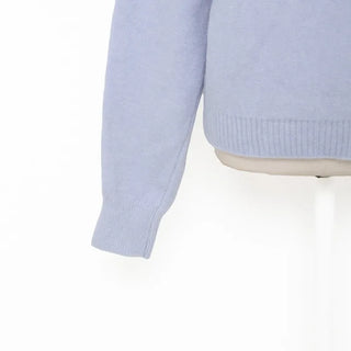Ribbon tie knit
