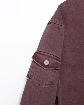 Washed Work Shirt Jacket