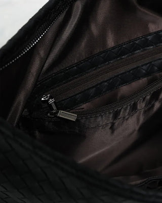 Weaving shoulder bag