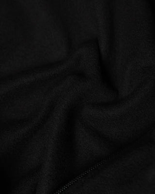 Cropped fleece hooded parka