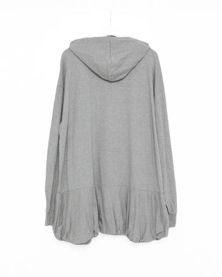 Peplum hoodie dress