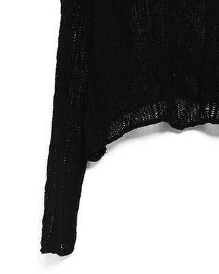 Wave sheer knit