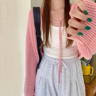 Ballet Ribbon Bolero Cardigan