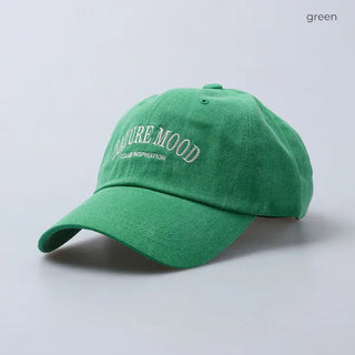 Colored cotton cap