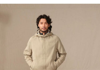 [CULTUM] Water-resistant Waffle Hooded Jacket