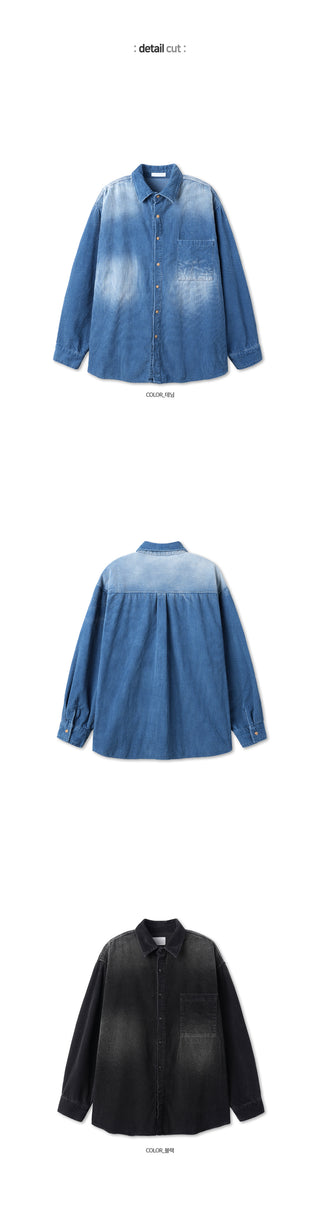 Lisbon Corduroy Washed Outshirt