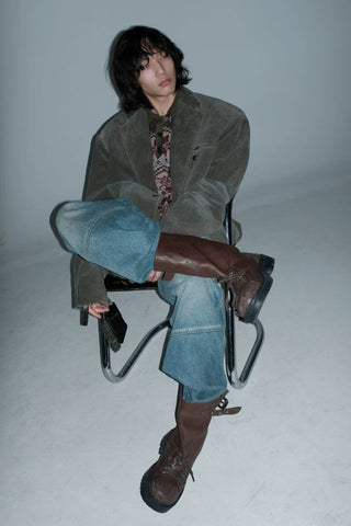 MASONPRINCE Oversized Corduroy Blazer