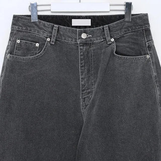 Gradient denim pants