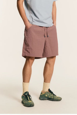 [Monterest] Textured Nylon Drawstring Shorts