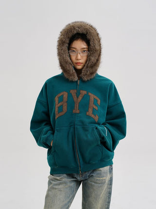 [MASONPRINCE] BYE Hooded Cardigan Set