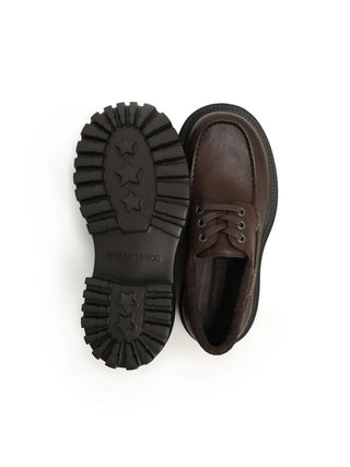 MASONPRINCE Leather Boat Shoes