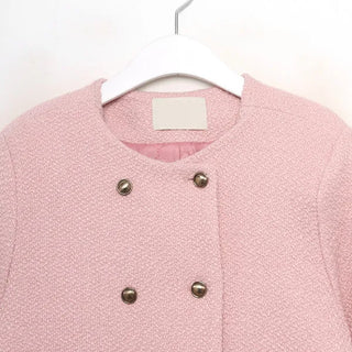 Tweed wool double jacket