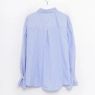 Cuff Point Striped Shirt