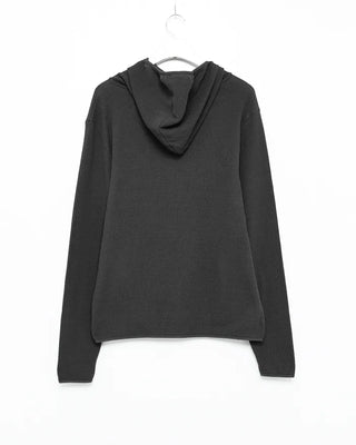 Diagonal Button Waffle Cotton Hoodie