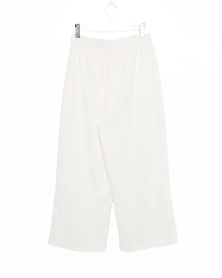 Casual wide-leg pants with elastic waistband