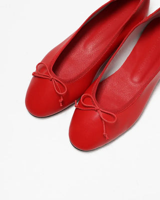 Ribbon flat shoes