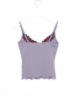 Necklace Scalloped Rib Camisole
