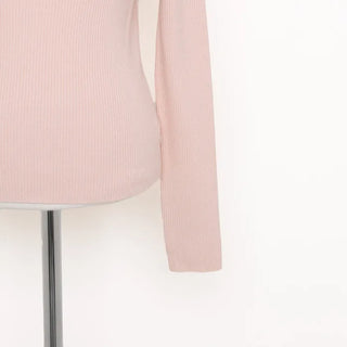 Ribbon Off-Shoulder Knit