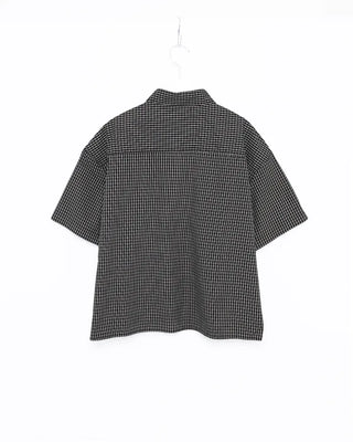 Cropped Check Shirt