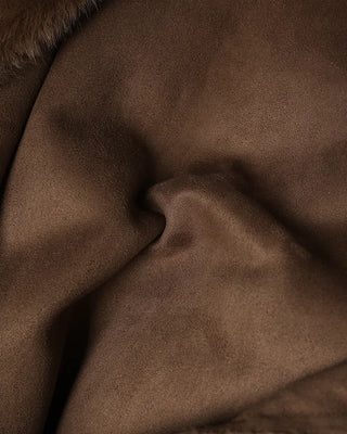 Colored fur jacket