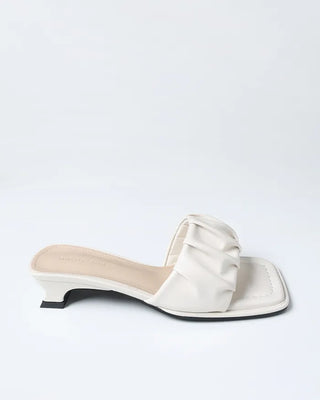 Gathered Sandals