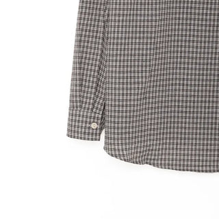 Checked collar shirt