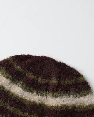 Multi-stripe knit cap