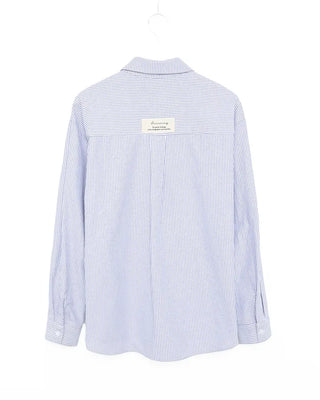 One-pocket back tag big shirt