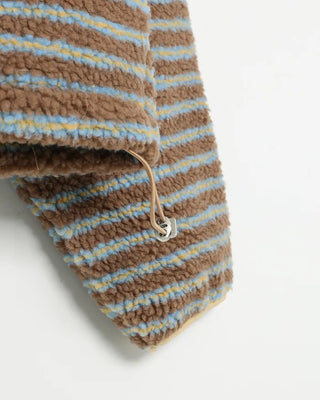 Half-zip border fleece