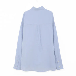 (Unisex) Oversized Cotton Shirt