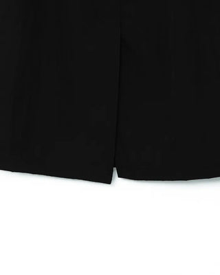 (Belt set) Nylon long skirt