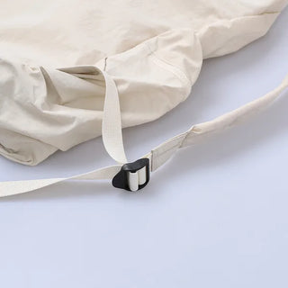 Multi-pocket string backpack