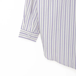 Oversized striped shirt