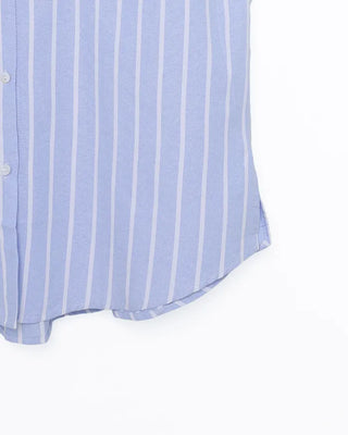 Striped sleeveless shirt and shorts set