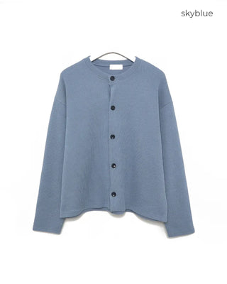 Colored Round Cardigan