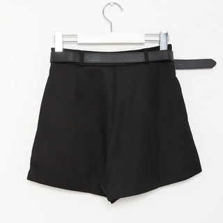 Pintuck shorts