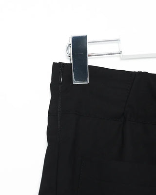 Pleated midi skirt