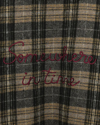 Reversible Stitch Check Jumper