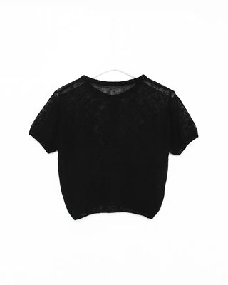 Short-sleeved cardigan