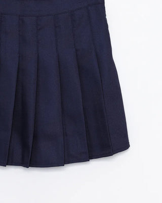 Simple pleated mini skirt
