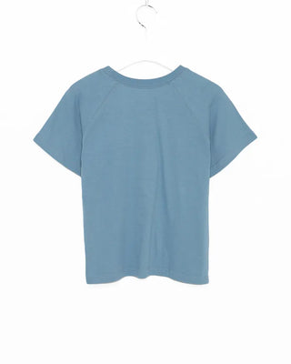 PAUSE Patch Semi-Cropped Half T-Shirt