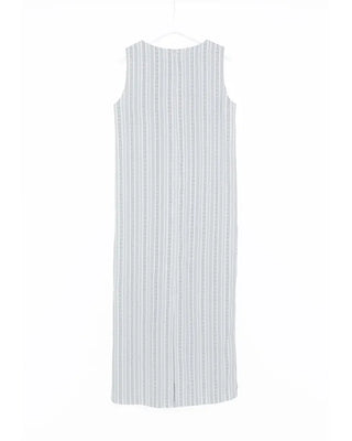Linen striped dress