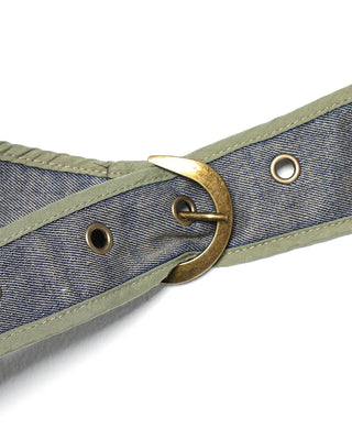 Big belt shoulder bag